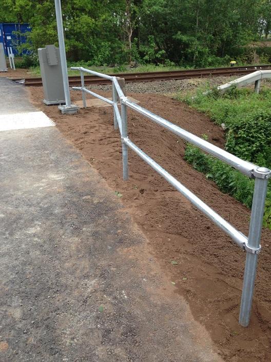 Standpfosten Ø 60 mm für Systemgeländer aus Stahl