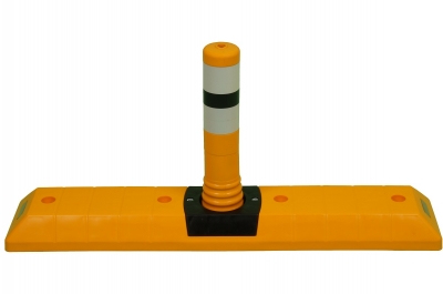 Parkschwelle/Leitschwelle 1000 mm mit Flexipfosten 465 mm