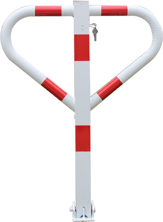 Sperrbügel -PUMA- Ø 70x70 mm, umlegbar durch Halbzylinder