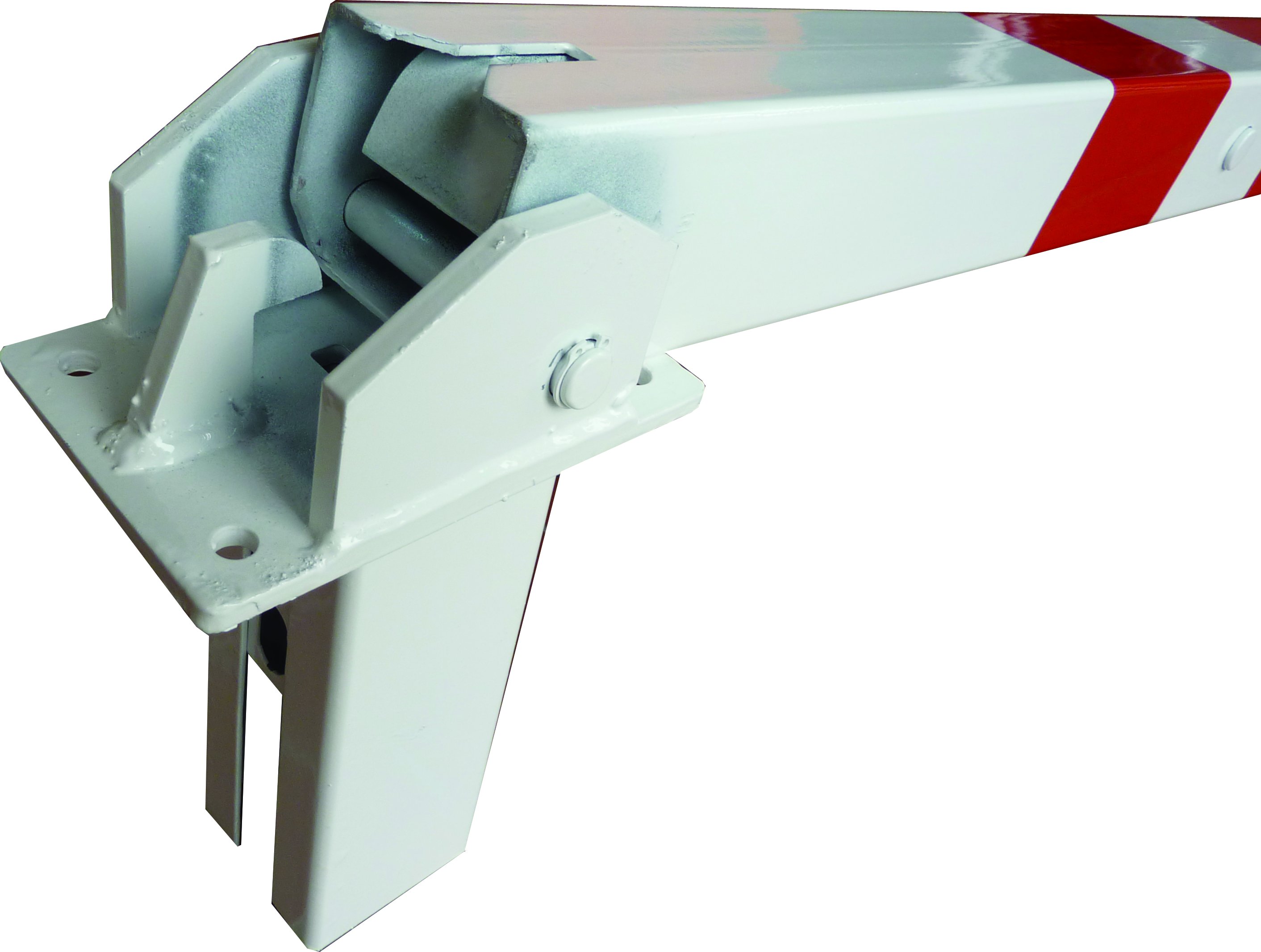 Absperrpfosten -OKTAVUS- aus Stahl Ø 60 mm, umlegbar und herausnehmbar durch Dreikant