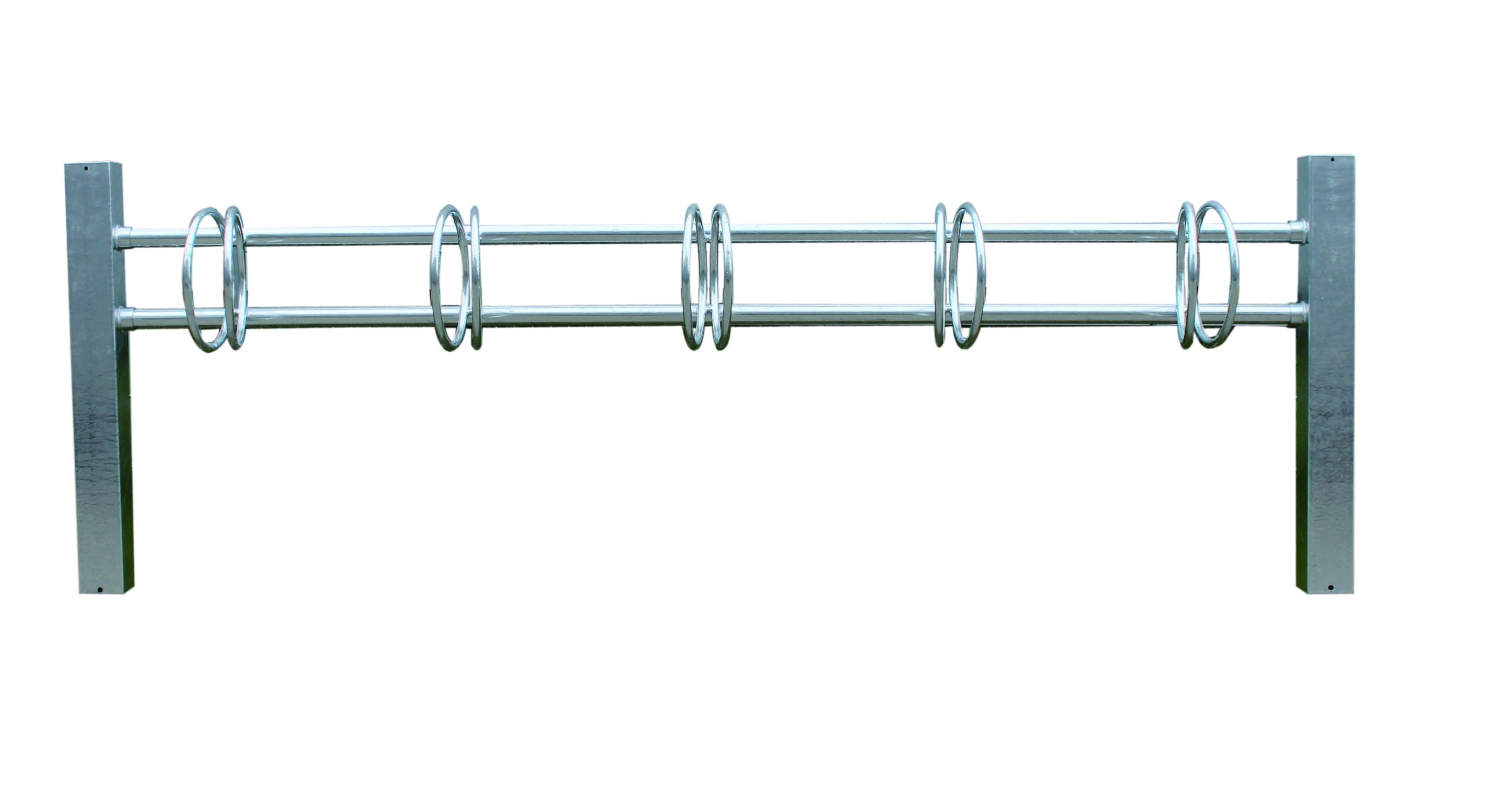 Fahrradständer -BIROTA- doppelseitig 6 bis 10 Stellplätze 