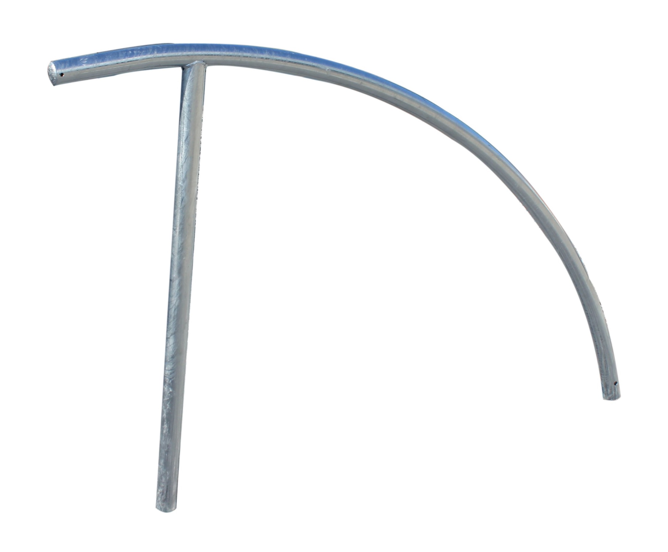 Anlehnbügel -CUBITUM- aus Stahl Ø 48 mm, zum Einbetonieren