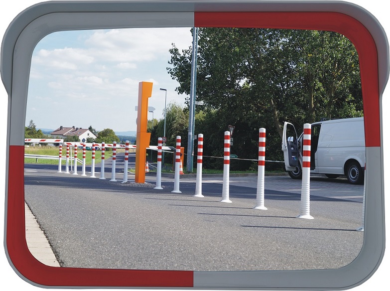 Verkehrsspiegel aus Acryl Ø 40x60 cm