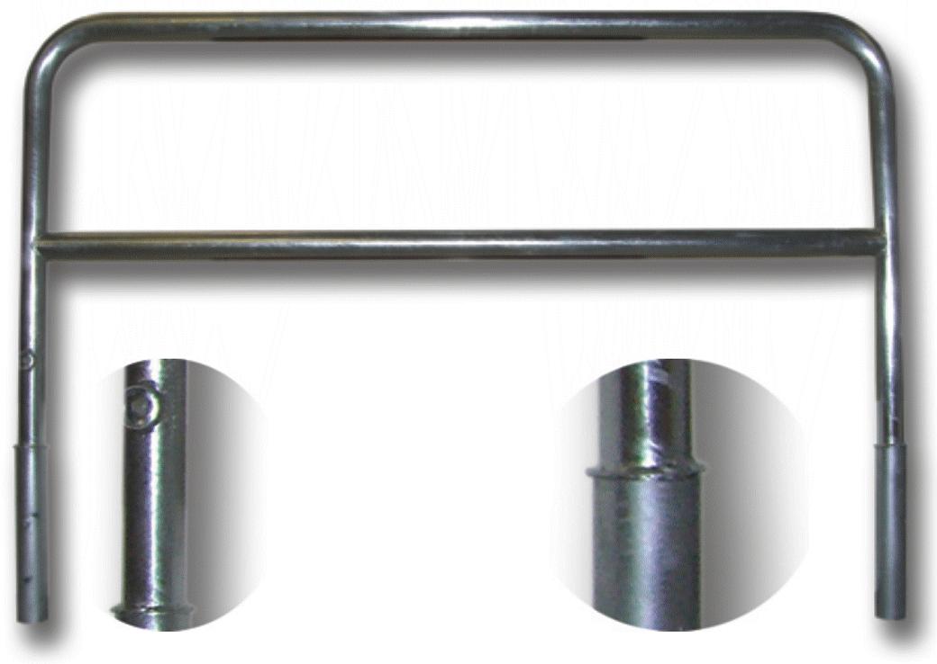 Wegesperre Ø 60 mm, drehbar u. herausnehmbar, Sperrbreite: 2000 mm