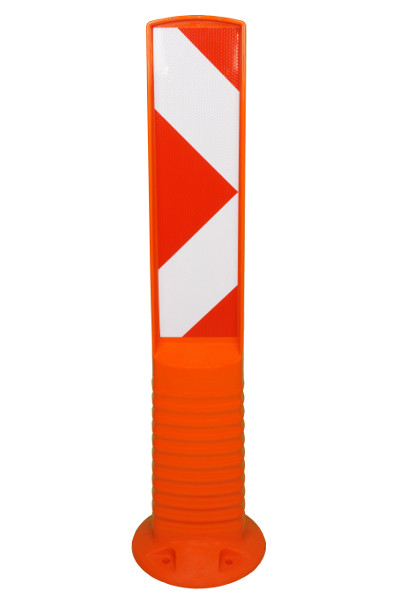 Flexible Bake Ø 120 mm, orange, überfahrbar, Höhe: 750, rechtsweisend