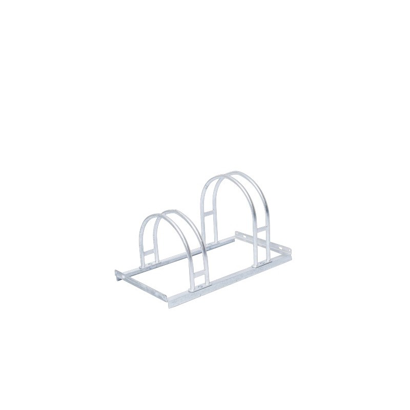 Fahrradständer ORLANDO, Reifenbreite 60 mm, 90 Grad, feuerverzinkt