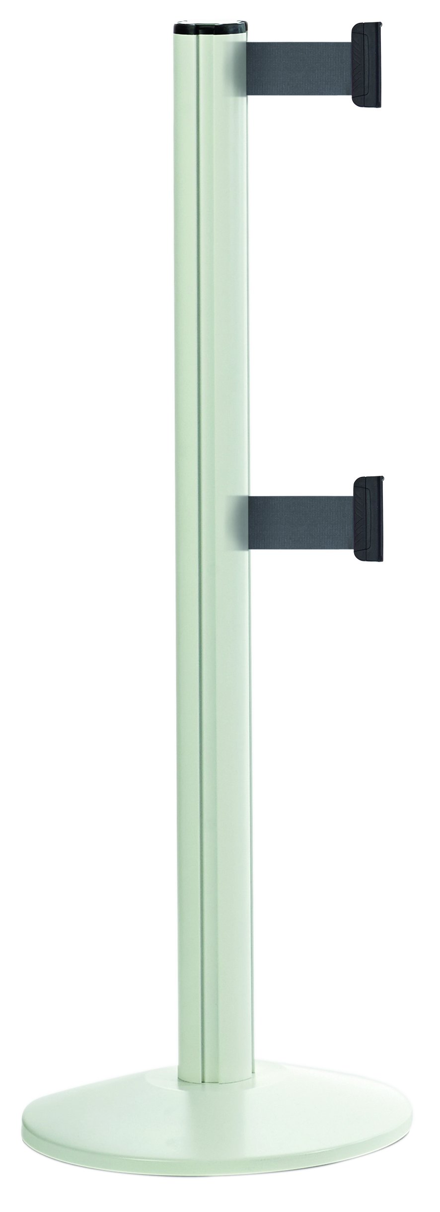 Gurtpfosten -BELTRAC CLASSIC DOUBLE-, aus Aluminium, Gurtlänge 2 x 2,3 m